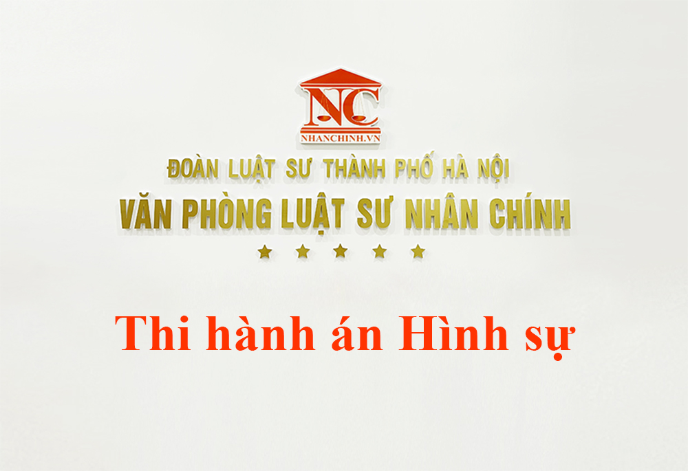 Thi hành án phạt cấm đảm nhiệm chức vụ, cấm hành nghề hoặc làm công việc nhất định