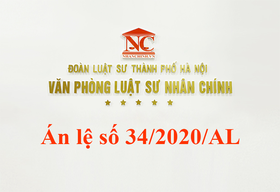 Án lệ số 34/2020/AL về quyền lập di chúc định đoạt giá trị bồi thường về đất trong trường hợp đất bị Nhà nước thu hồi có bồi thường.