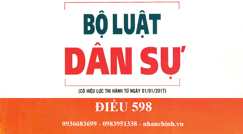 Bồi thường thiệt hại do người thi hành công vụ gây ra (Điều 598)