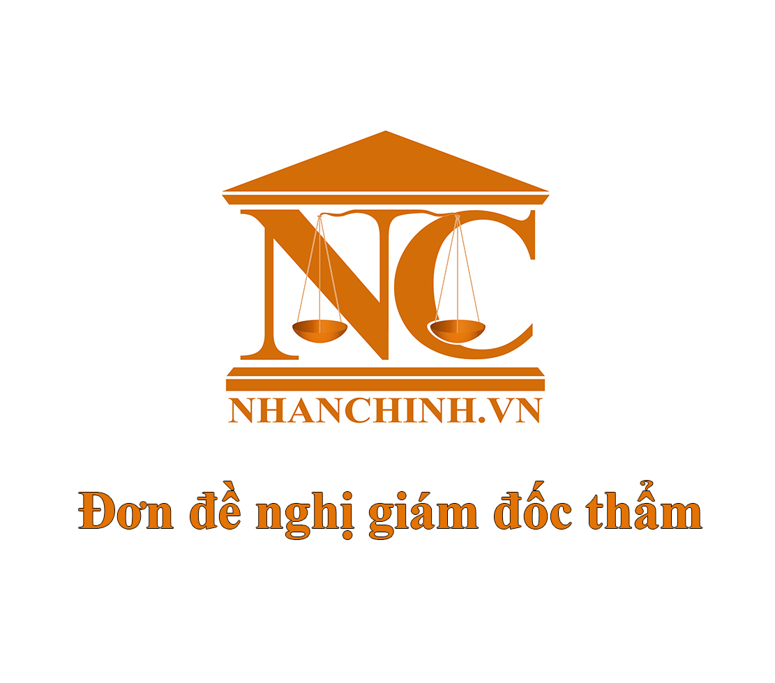 Đơn đề nghị xem xét thủ tục giám đốc thẩm