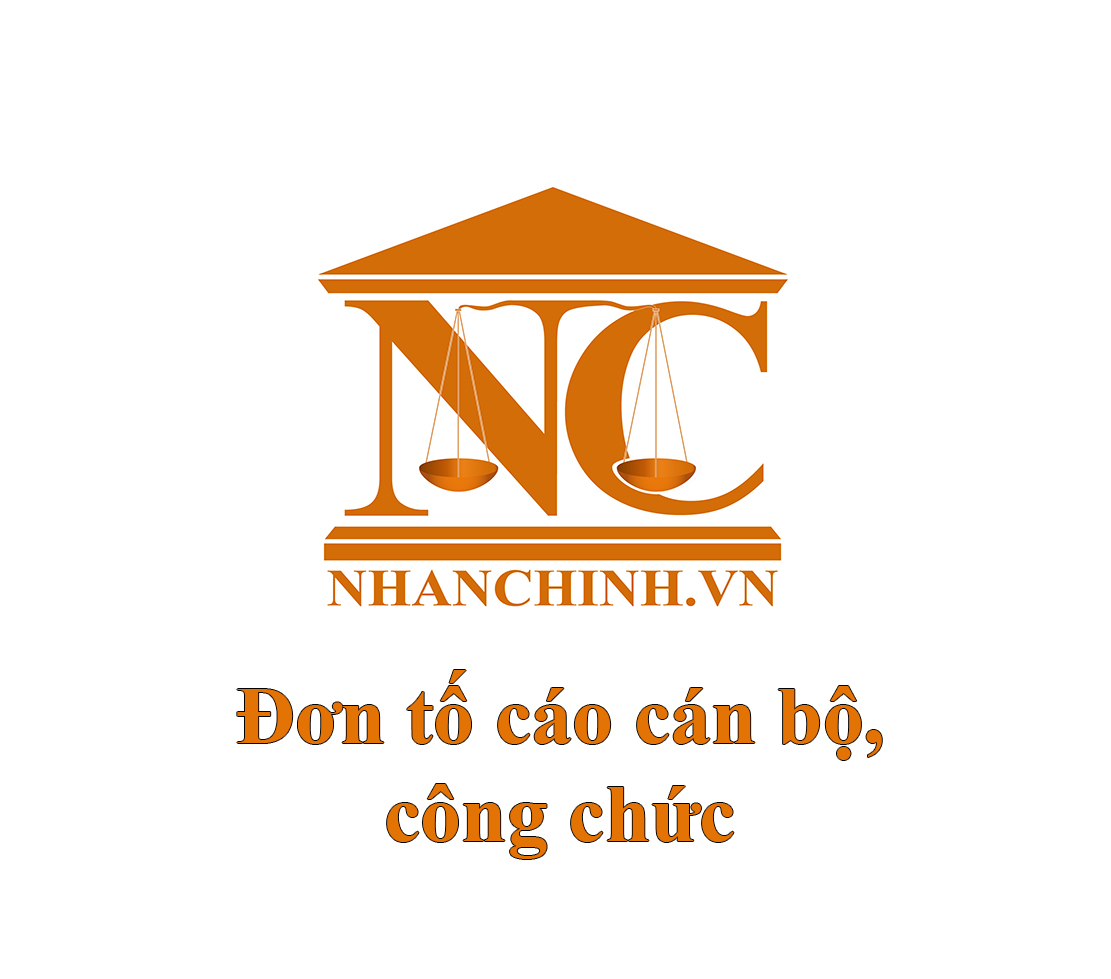 Đơn tố cáo cán bộ, công chức