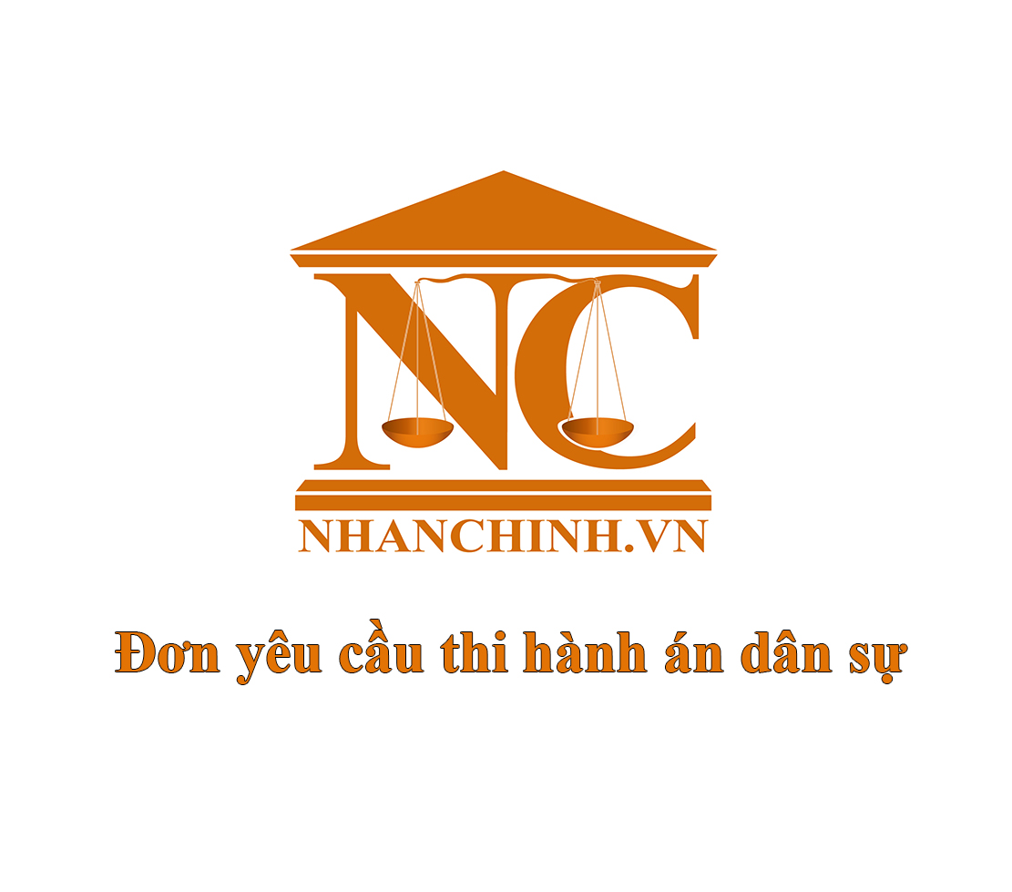 Đơn yêu cầu thi hành án dân sự