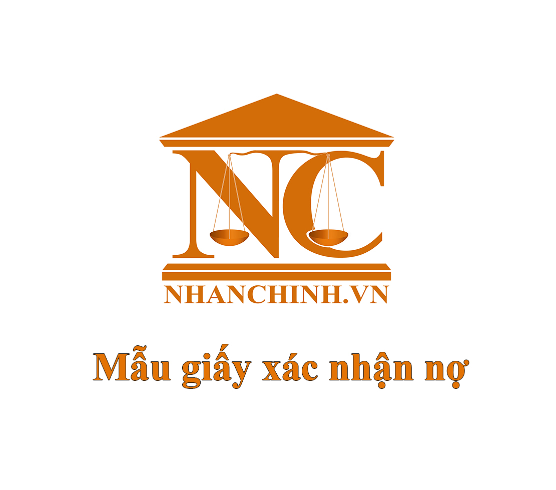 Giấy xác nhận nợ