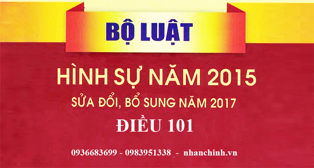 Tù có thời hạn (Điều 101)