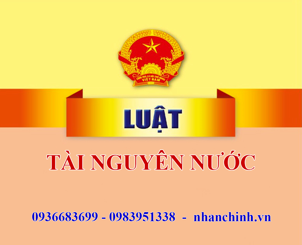 Luật Tài nguyên nước năm 2023