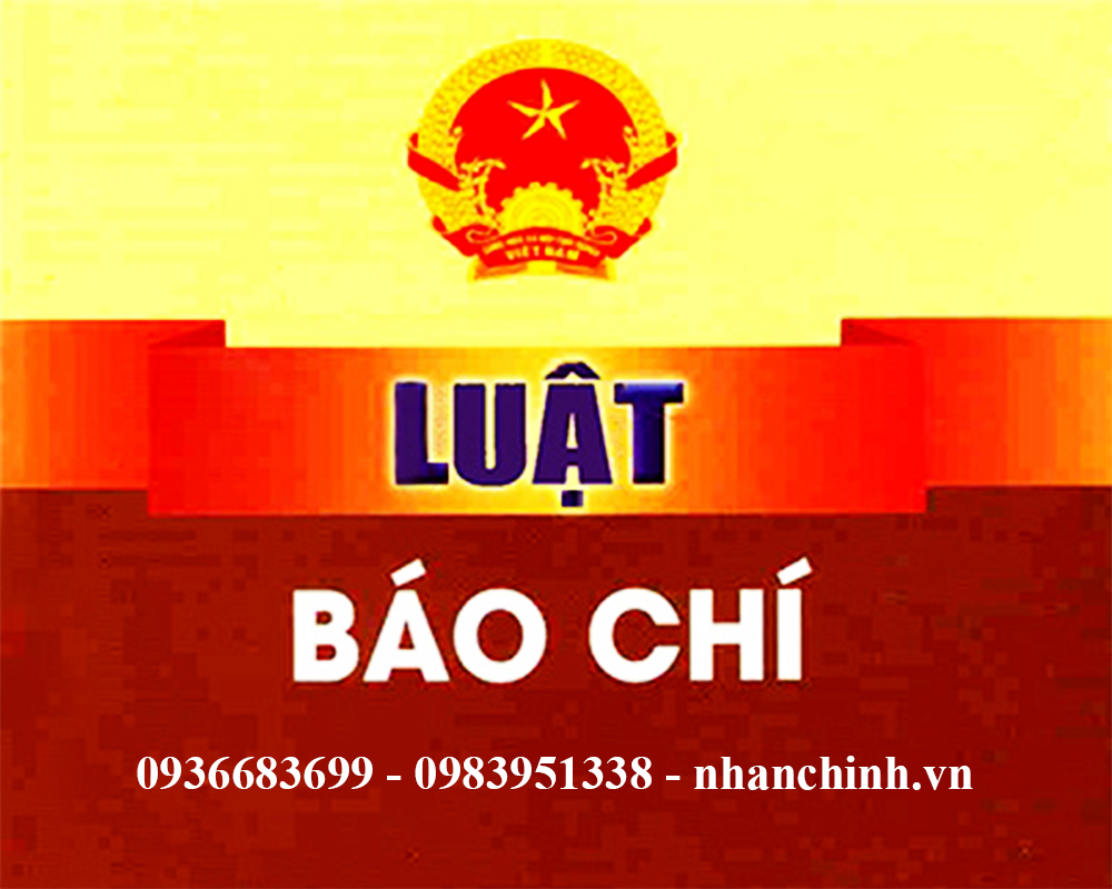 Luật Báo chí năm 2016, sửa đổi năm 2018