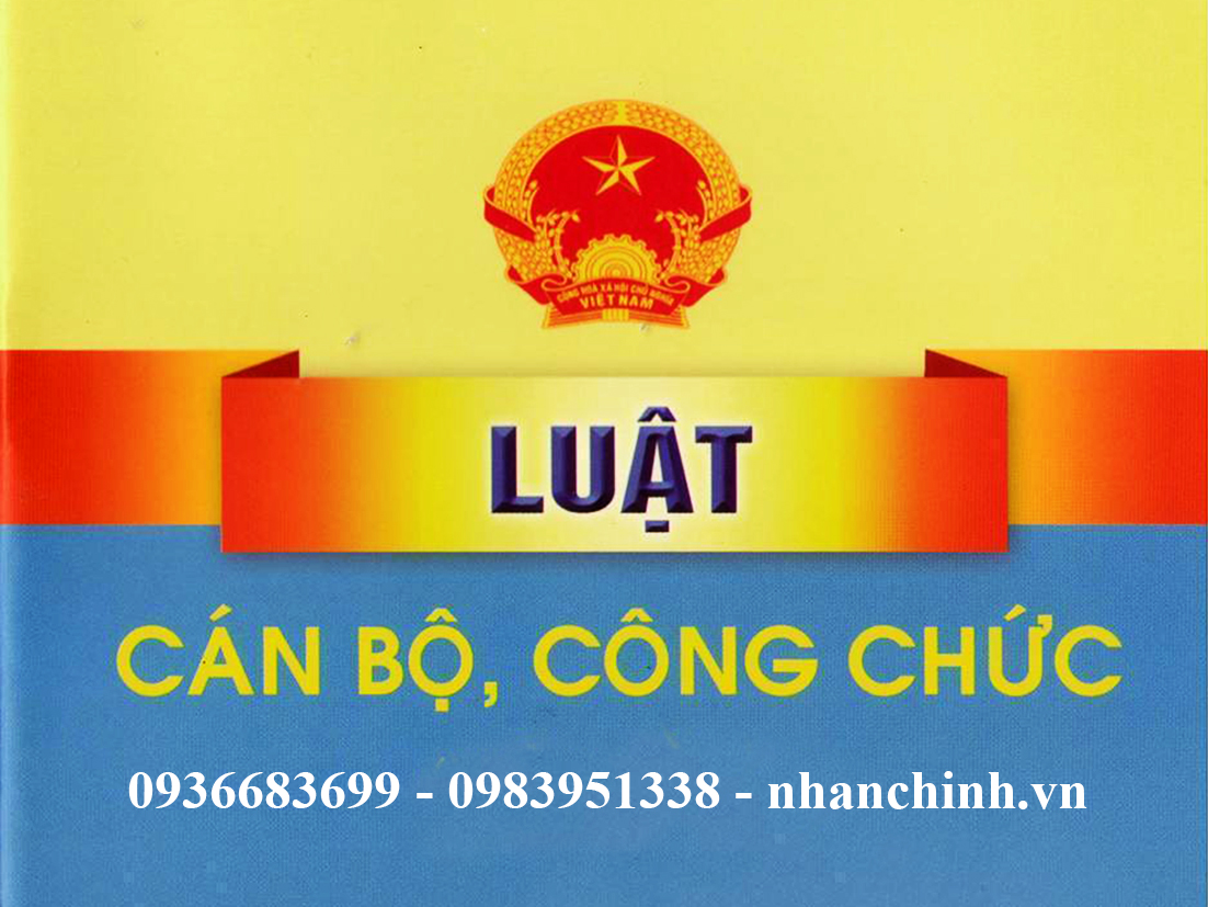 Luật Cán bộ, công chức năm 2008, sửa đổi năm 2019