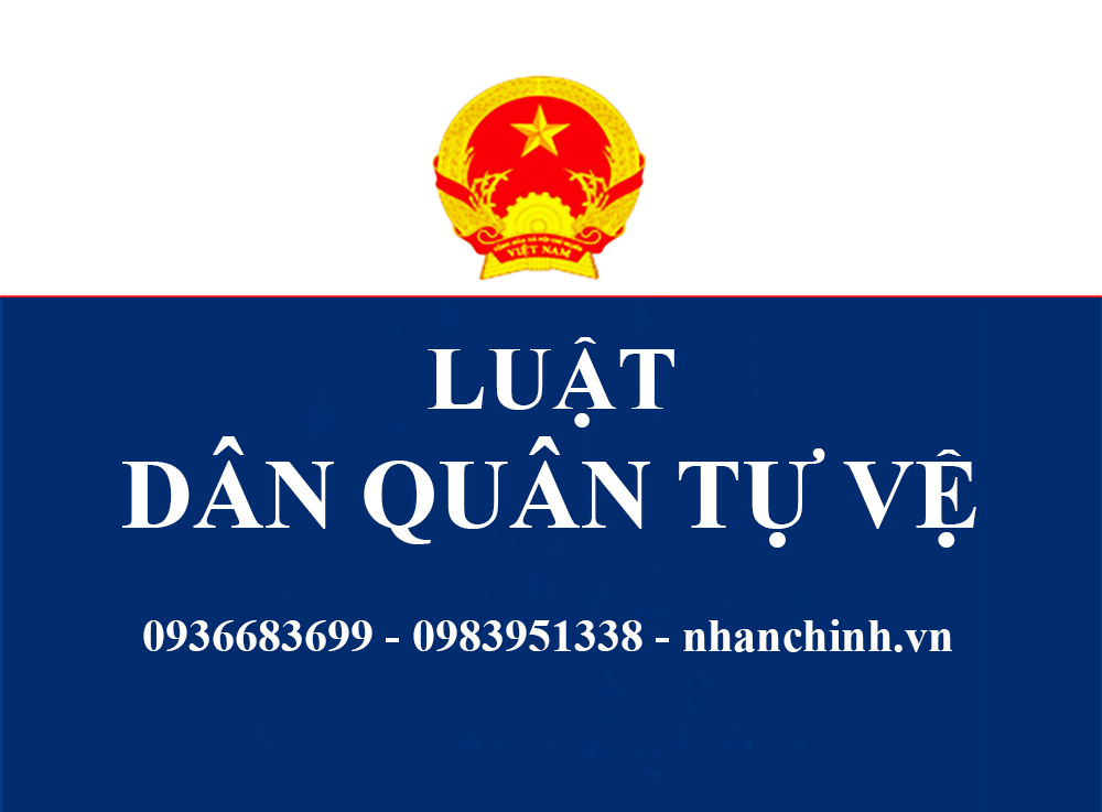 Luật Dân quân tự vệ năm 2019