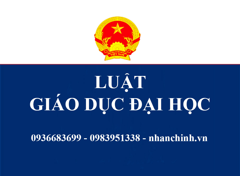 Luật Giáo dục đại học năm 2012, sửa đổi năm 2018