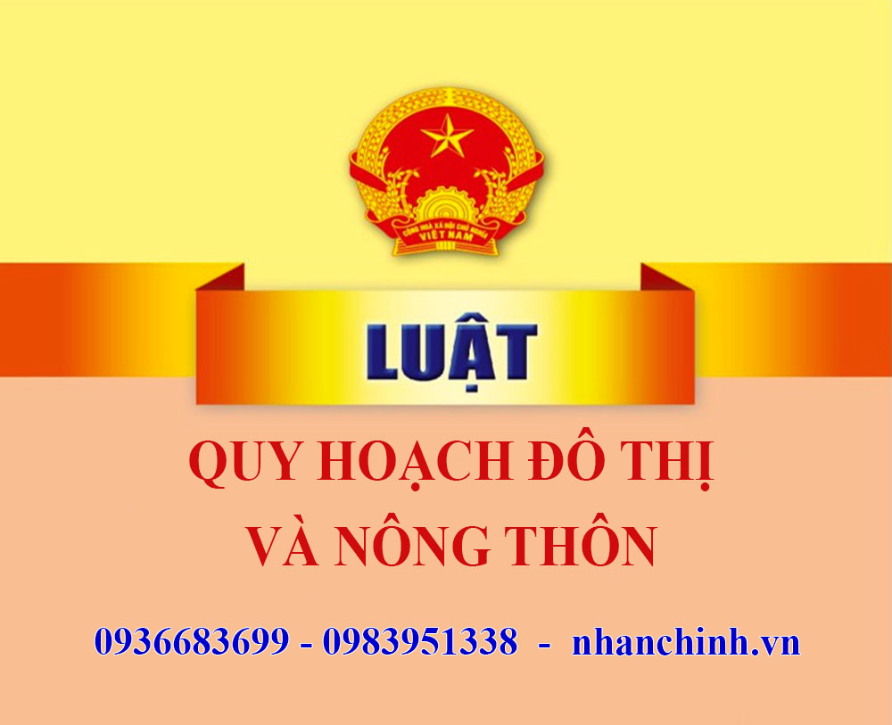 Luật Quy hoạch đô thị và nông thôn năm 2024