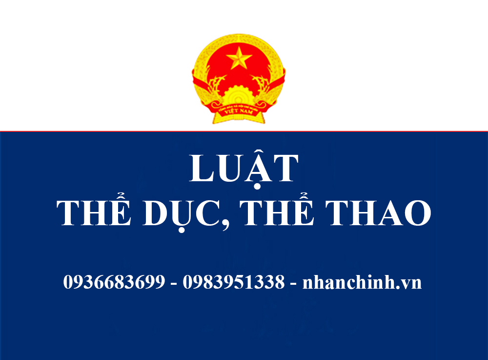 Luật Thể dục, thể thao năm 2006, sửa đổi năm 2018