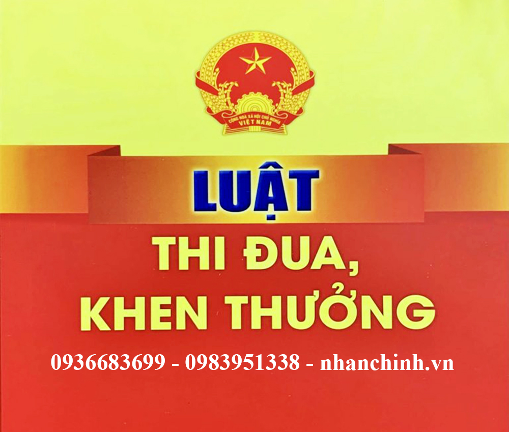 Luật Thi đua, khen thưởng năm 2022