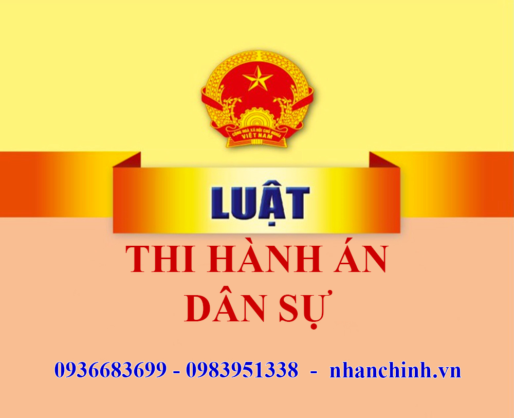 Luật Thi hành án dân sự năm 2025