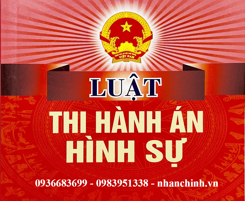 Luật Thi hành án Hình sự năm 2019