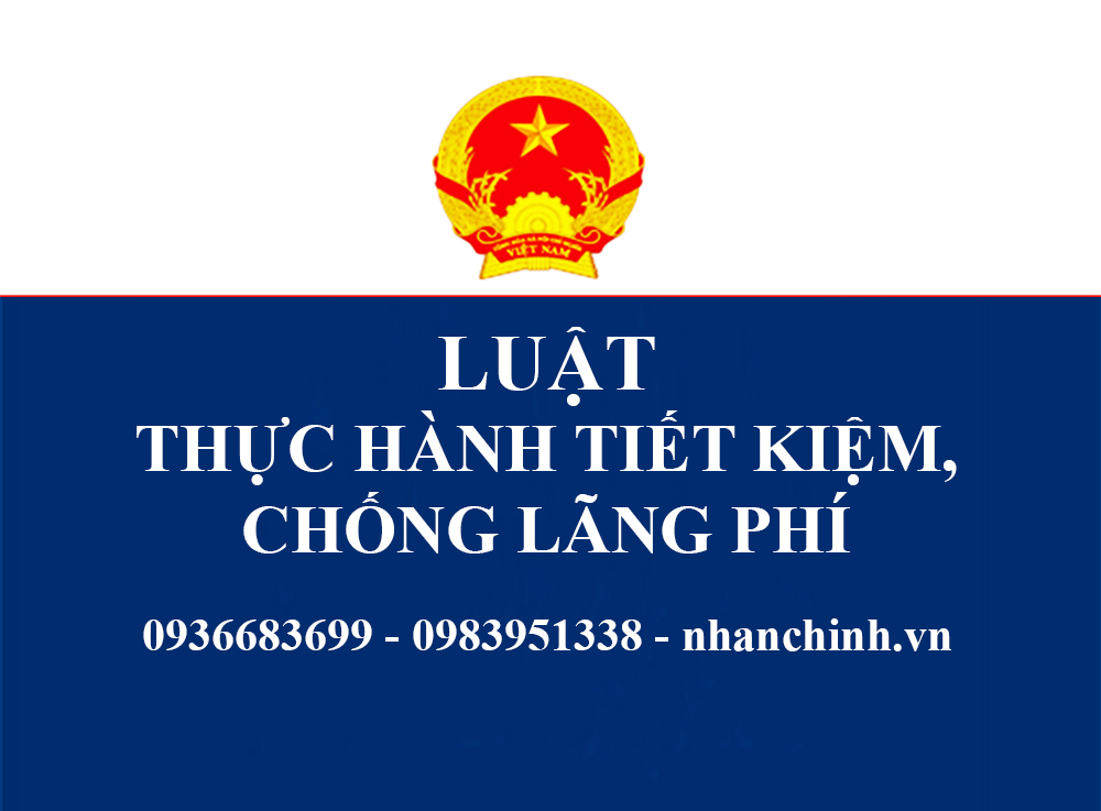 Luật Thực hành tiết kiệm, chống lãng phí năm 2013