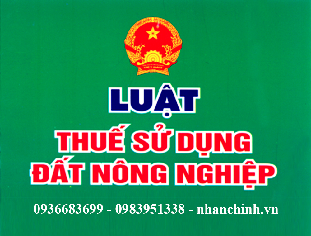 Luật Thuế sử dụng đất nông nghiệp năm 1993