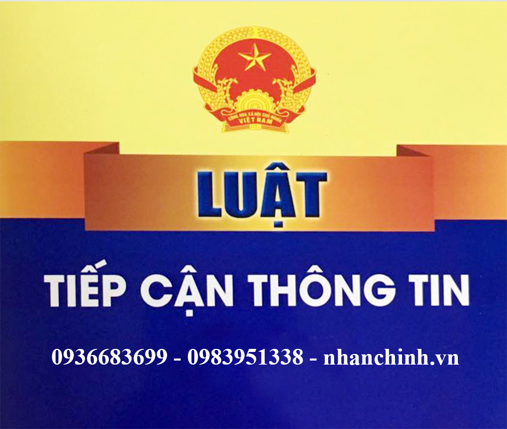 Luật Tiếp cận thông tin năm 2016