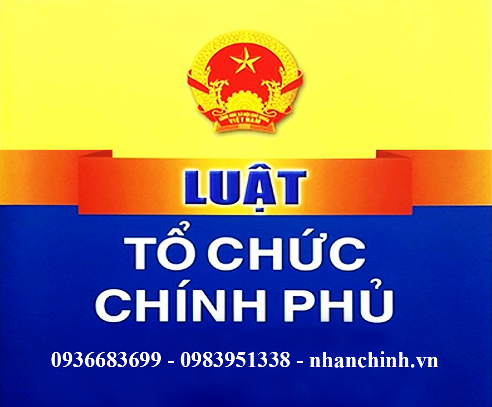 Luật Tổ chức chính phủ năm 2015, sửa đổi năm 2019