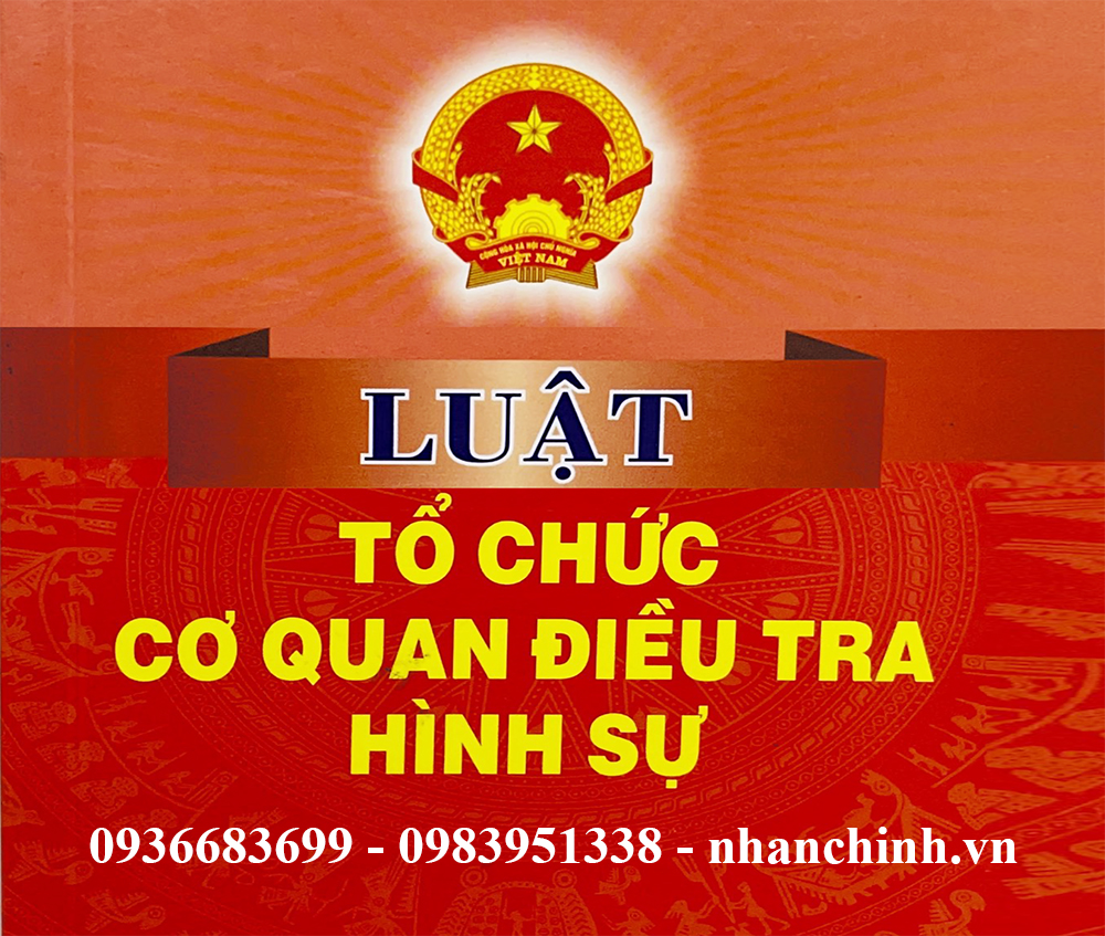 Luật Tổ chức cơ quan điều tra Hình sự năm 2015