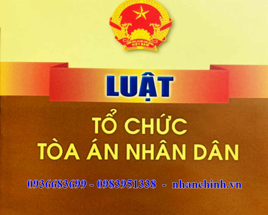 Luật Tổ chức tòa án nhân dân năm 2024