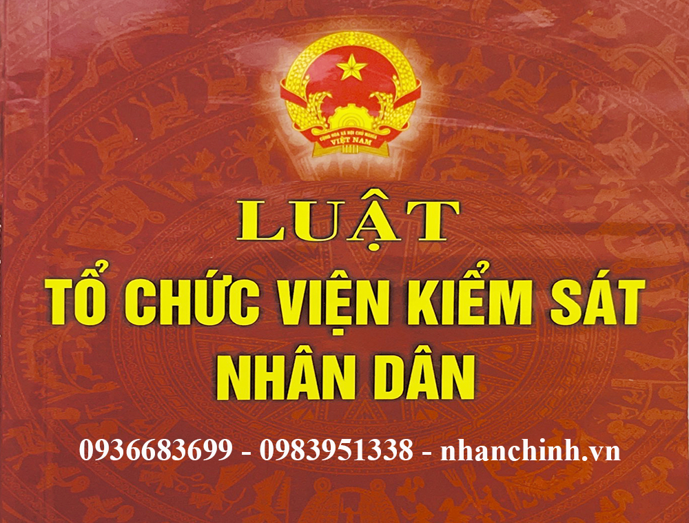 Luật Tổ chức viện kiểm sát nhân dân năm 2014