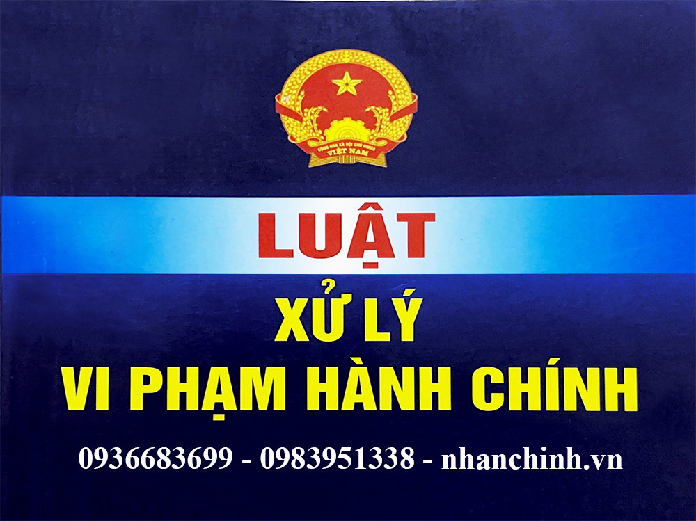 Luật Xử lý vi phạm hành chính năm 2012, sủa đổi năm 2020