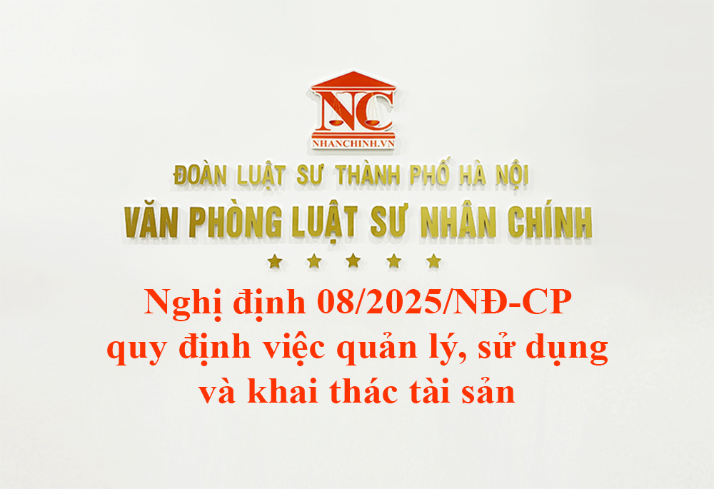 Nghị định 08/2025/NĐ-CP quy định việc quản lý, sử dụng và khai thác tài sản kết cấu hạ tầng thuỷ lợi