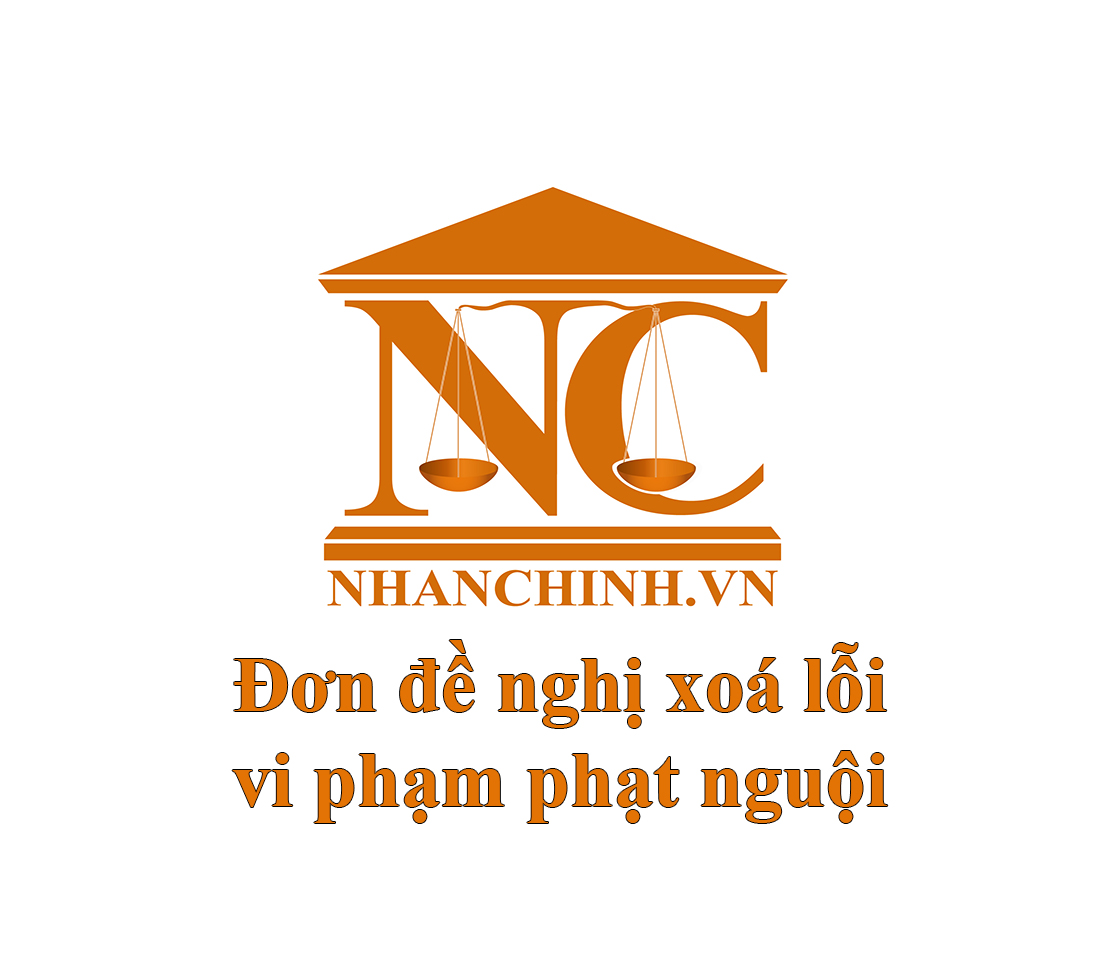 Đơn đề nghị xoá lỗi vi phạm phạt nguội