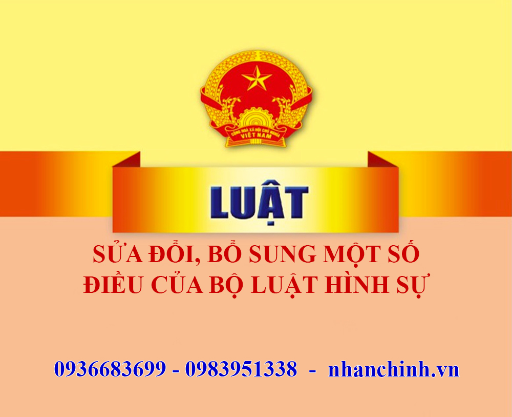 Luật sửa đổi, bổ sung một số điều của Bộ luật Hình sự năm 2025